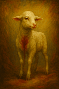 Wounded Lamb in Revelation — symbol of sacrificial power and divine authority